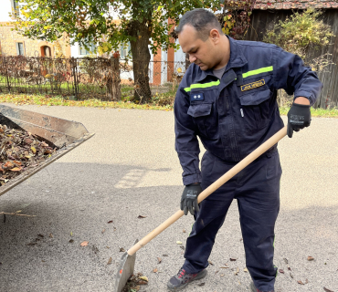 Čištění kanálů v obci 2.11.2024