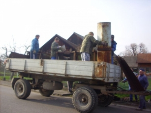 Sběr železného odpadu